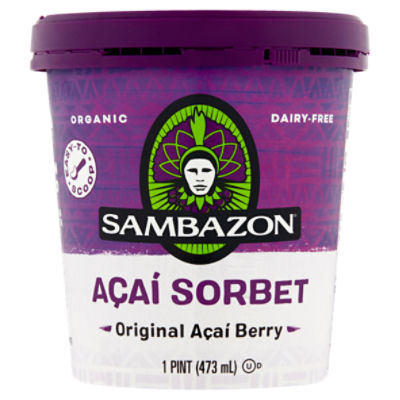 Sambazon Original Açaí Berry Sorbet, 1 pint