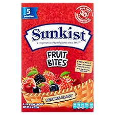 Sunkist Berries Blast, Fruit Bites, 0.8 Ounce