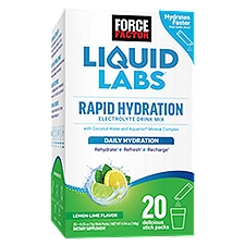 Liquid Labs Hydration, Lemon Lime, 20ct