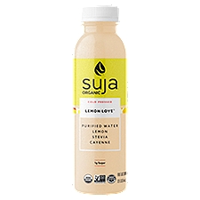Suja Organic Cold-Pressed Lemon Love, 12 fl oz, 12 Fluid ounce