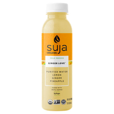 Suja Organic Cold-Pressed Ginger Love, 12 fl oz, 12 Fluid ounce