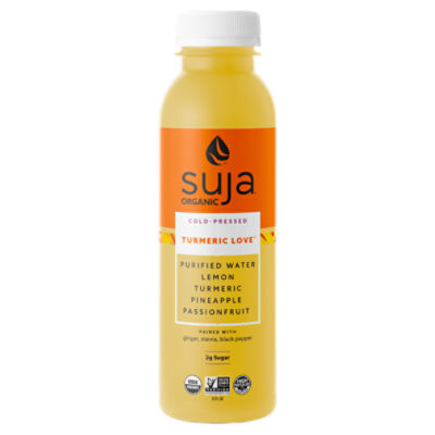 Suja Organic Turmeric Love Cold-Pressed Juice 12oz.