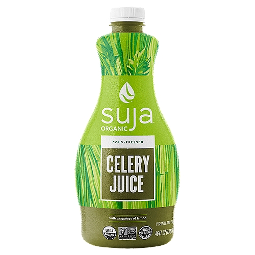 Suja Organic Cold-Pressed Celery Juice, 46 fl oz