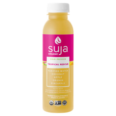 Suja Organic Tropical Rescue Cold-Pressed Juice 12oz.