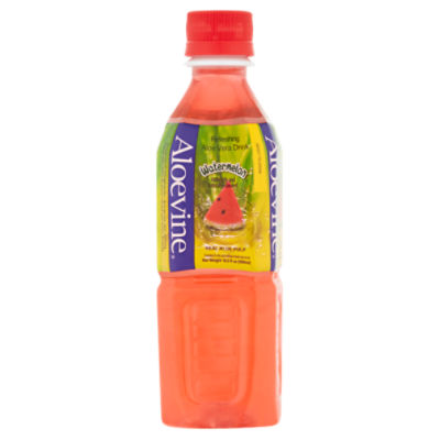 Aloevine Watermelon Refreshing Aloe Vera Drink, 16.9 fl oz, 16.9 Fluid ounce