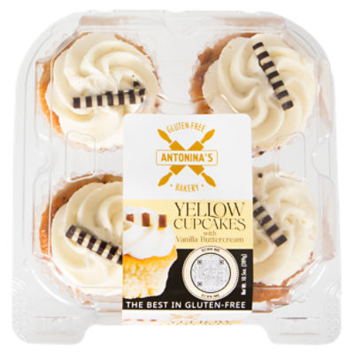 Antonina's Yellow Cupcakes with Vanilla Buttercream, 10.5 oz