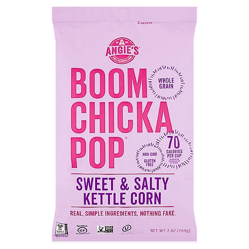 Angie's Boom Chicka Pop Sweet & Salty Kettle Corn, 7 oz
Nom nom now