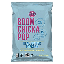 Angie's Boom Chicka Pop Real Butter Popcorn, 4.4 oz, 4.4 Ounce
