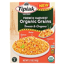 Tipiak Tomato & Oregano French Harvest Organic Grains, 5.1 oz