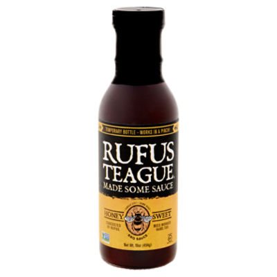 Rufus Teague Honey Sweet BBQ Sauce, 16 oz