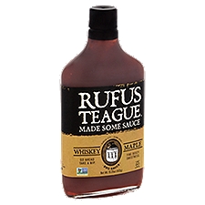 RUFUS TEAGUE Whiskey Maple BBQ Sauce, 15.25 oz