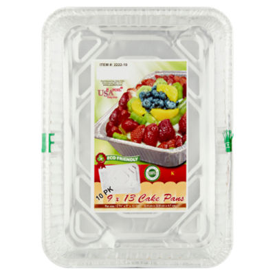 9x13 - Covered Cake Pan w/Lid - Stainless Steel - Personalized Pan –  Homeplace Market LLC