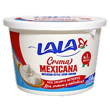 Lala Mexican-Style Sour Cream, 16 oz
