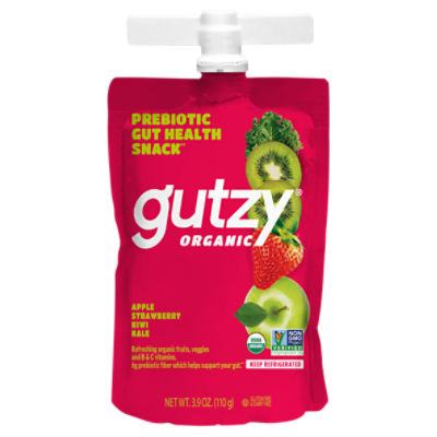 Gutzy Organic Strawberry Kiwi Kale | Seiftücher
