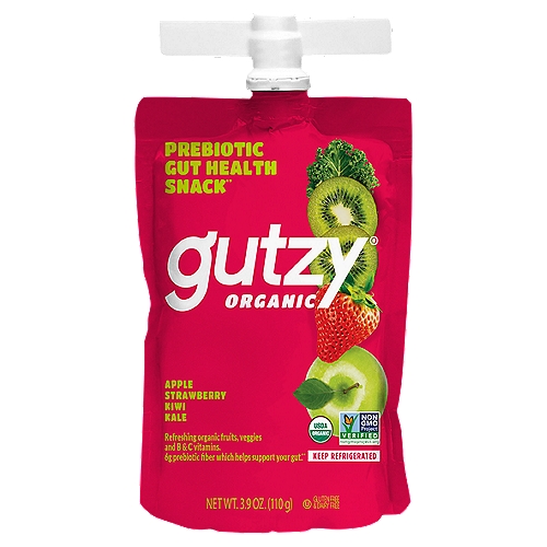 Gutzy Organic Strawberry Kiwi Kale