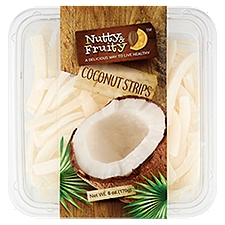 Nutty & Fruity Coconut Strips, 6 oz