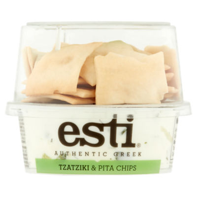 Esti Tzatziki & Pita Chips, 4.6 oz ShopRite