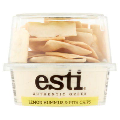 Esti Lemon Hummus & Pita Chips, 4.6 oz