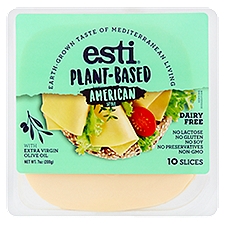esti Cheese Slices Plant-Based American Style, 70 Ounce