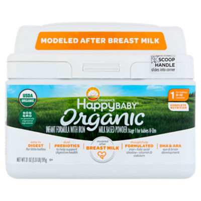 Organic store baby milk