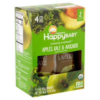 Happy baby hot sale apple kale avocado