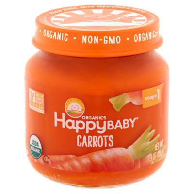 Happy baby sale carrots