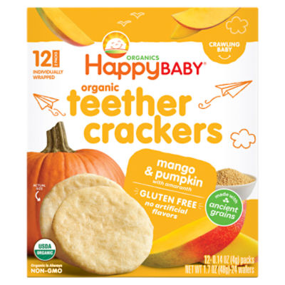 Organic 2024 baby crackers