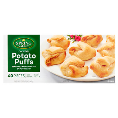 Spring Valley Cocktail Potato Puffs, 40 count, 32 oz