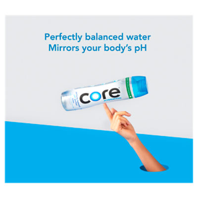 Core Hydration Perfectly Balanced Water 30.4 fl oz bottles, 6 pack