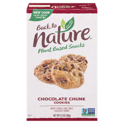 Back to Nature Chocolate Chunk Cookies, 9.5 oz