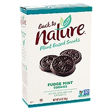 Back to Nature Fudge Mint Cookies, 6.4 oz