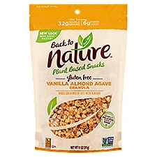 Back to Nature Gluten Free Vanilla Almond Agave Granola, 11 oz