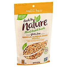 Back to Nature Granola, Gluten Free Vanilla Almond Agave, 11 Ounce