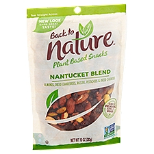 Back to Nature Nantucket Blend Plant Based Snacks, 10 oz