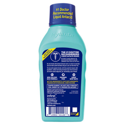 Mylanta Classic Flavor Liquid Antacid + Antigas, 12 fl oz