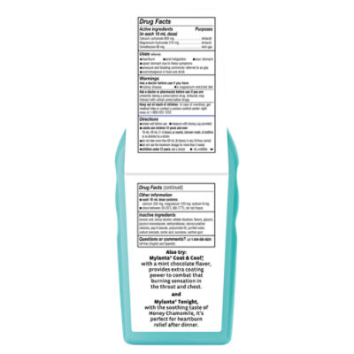 Mylanta Classic Flavor Liquid Antacid + Antigas, 12 fl oz