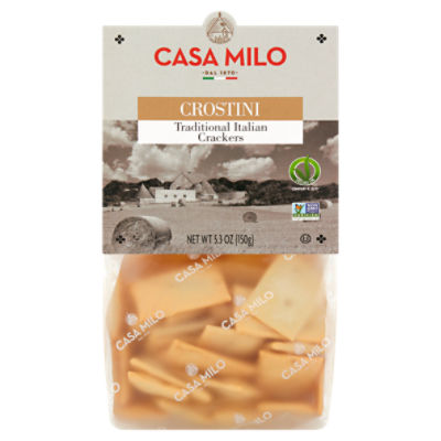 Casa Milo Crostini Traditional Italian Crackers, 5.3 oz