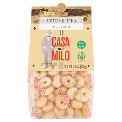 Casa Milo Traditional Taralli, 8.8 oz, 8.8 Ounce