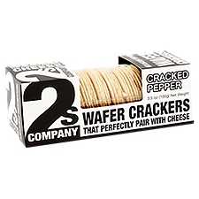 2s Company Cracked Pepper Wafer Crackers, 3.5 oz