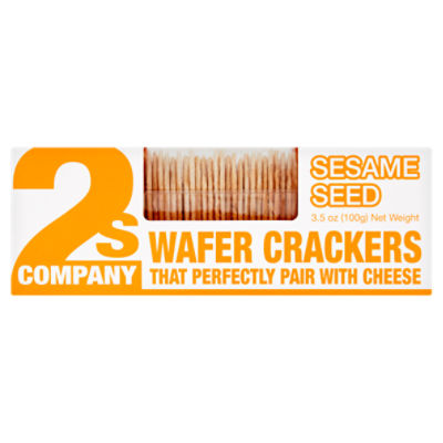 2S Company Sesame Seed Wafer Crackers, 3.5 oz ShopRite