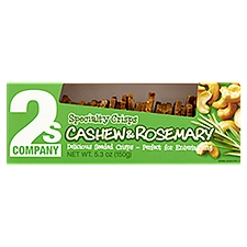 2s Company Cashew & Rosemary Specialty Crisps, 5.3 oz