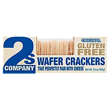 2S Company Original Gluten Free Wafer Crackers, 3.5 oz