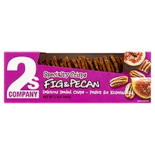 2s Company Fig & Pecan, Specialty Crisps, 5.3 Ounce