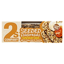 2s Company Sunflower Seed Seeded Flatbreads, 3.5 oz
