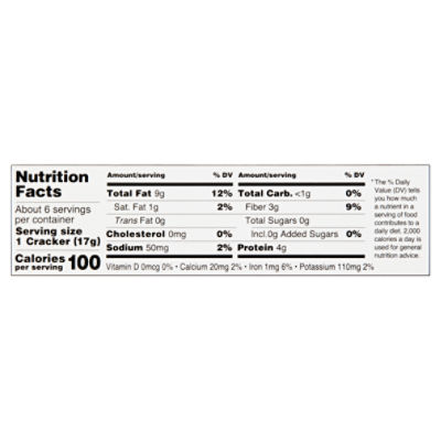 2s Company Sunflower Seed Seeded Flatbreads, 3.5 oz
