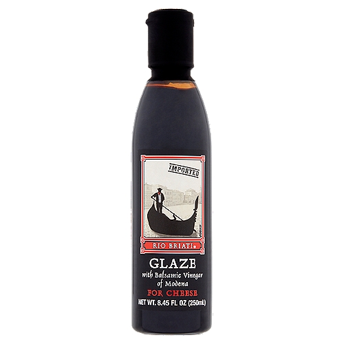 Glaze with 'Aceto Balsamico di Modena IGP' • Pair with hard, aged cheeses such as parmigiano-reggiano, pecorino romano, or gouda. • Drizzle over fresh strawberries and vanilla ice cream for a unique and stunning dessert.