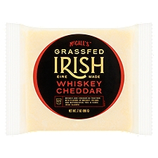 McCall's Grassfed Irish Whiskey Cheddar Cheese, 7 oz