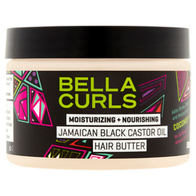 Bella Curls Jamaican Black Castor Oil Hair Butter, 12 fl oz