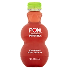 Pom Antioxidant Super Tea Pomegranate Honey, Green Tea, 12 Fluid ounce