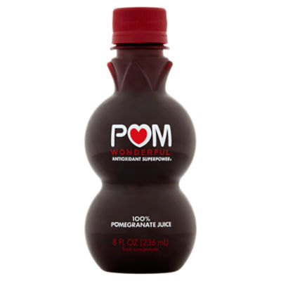 Pom Wonderful Antioxidant Superpower 100% Pomegranate Juice, 8 fl oz
